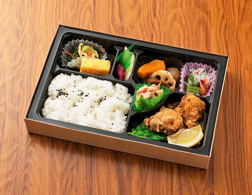彩り唐揚げ弁当